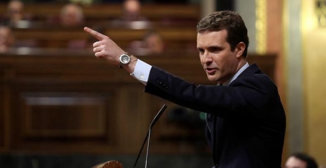 Casado y Rivera utilizan la crisis catalana para rechazar los Presupuestos de Sánchez