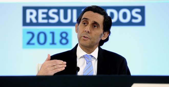 El presidente de Telefónica ganó 5,40 millones en 2018