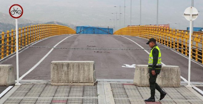 Guaidó llega a la frontera con Colombia y aumenta la presión sobre Maduro