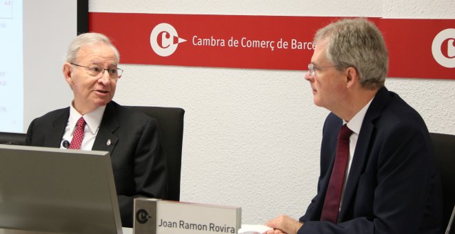 ‘Ball de cadires’ a la Cambra de Comerç de Barcelona