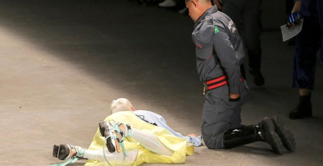 Muere un modelo tras desmayarse en la pasarela de un desfile de moda en Brasil
