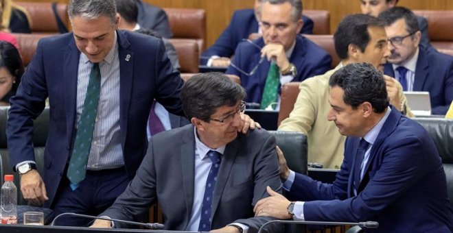 PP y Cs pagan ahora en Andalucía a 38 altos cargos la "casa gratis" que querían liquidar en la oposición
