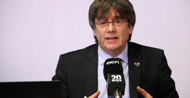 Puigdemont preveu agafar l'acta d'eurodiputat i s'autodescarta com a candidat en unes eleccions catalanes