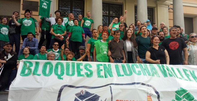 La PAH denuncia el desahucio inminente de más de cien personas en Vallecas