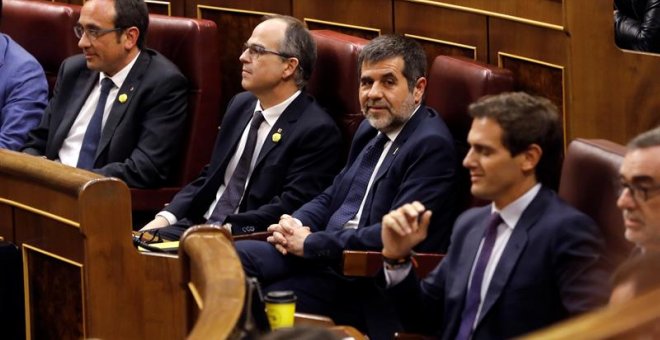 El Congreso no le pagará ningún sueldo a los diputados catalanes suspendidos
