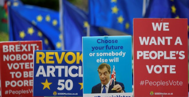 Reino Unido vota este jueves en las europeas (y las encuestas vaticinan que ganarán los pro- brexit)