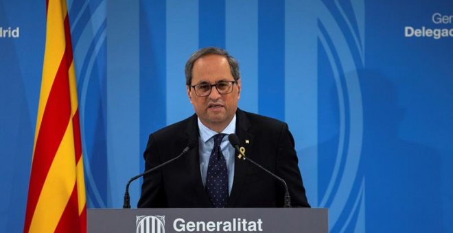 Torra demana als demòcrates espanyols que escoltin les veus dels independentistes processats