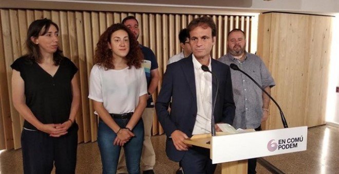 En Comú Podem ofrece a Pedro Sánchez un pacto "de mínimos" y desiste del referéndum