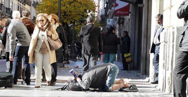 Una ciudad de Suecia exige el pago de una licencia para poder mendigar en sus calles
