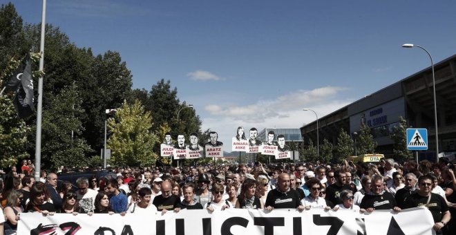 Las madres de Altsasu agotan la vía judicial española y miran ya hacia Estrasburgo