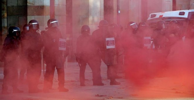 Los Mossos no descartan utilizar gas pimienta como medida antidisturbios en las manifestaciones