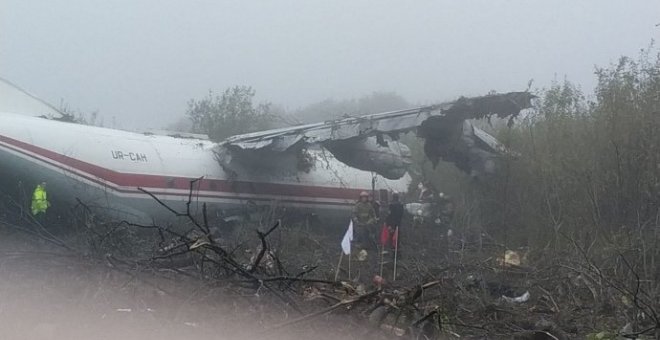 Cinco muertos tras un aterrizaje forzoso en Ucrania de un avión procedente de España