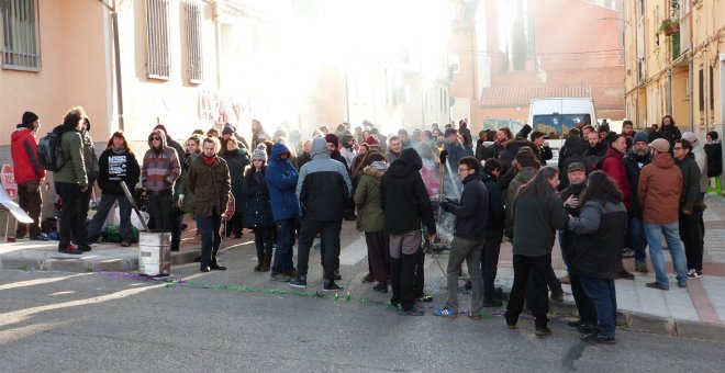 La PAH consigue parar un desahucio en Guadalajara mientras el Supremo estudia si la vivienda pertenece al afectado