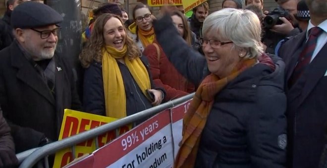 La justícia escocesa deixa en llibertat sense càrrecs Clara Ponsatí