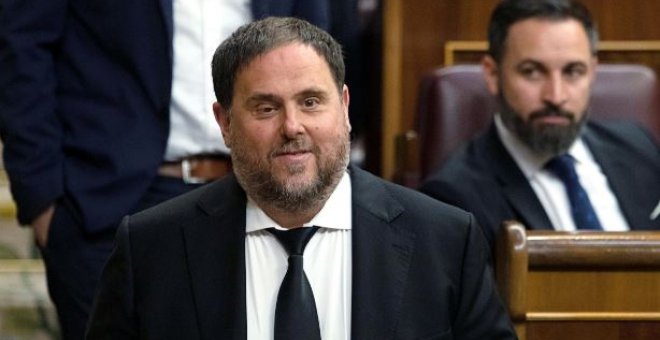 La defensa de Junqueras pide que la justicia europea resuelva si era inmune cuando fue condenado