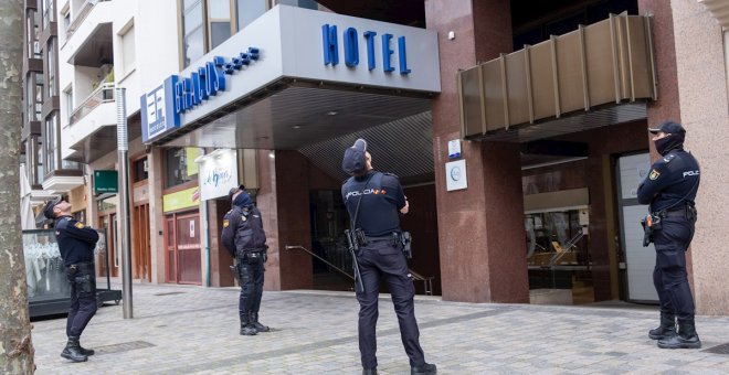 Detenida la madre de la niña hallada muerta en un hotel de Logroño