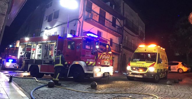 El incendio de la vivienda de Laredo en el que murieron una mujer y su hija fue "provocado"