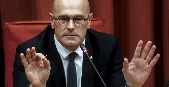 Romeva: “Només hi ha una solució possible: dialogar. D’això se’n diu fer política”