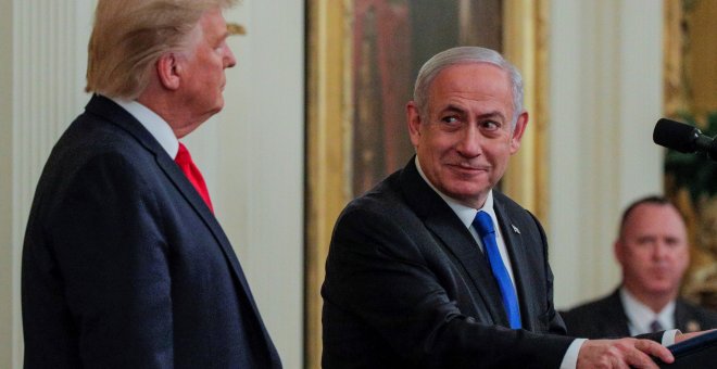 Trump y Netanyahu trazan un Estado palestino con capital en Jerusalén