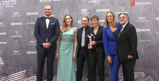 Los Premios Laureus reconocen los 20 años de éxitos del baloncesto español