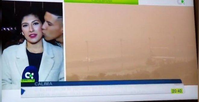 Condenado por abuso sexual el joven que acosó en directo a una reportera de la televisión de Canarias