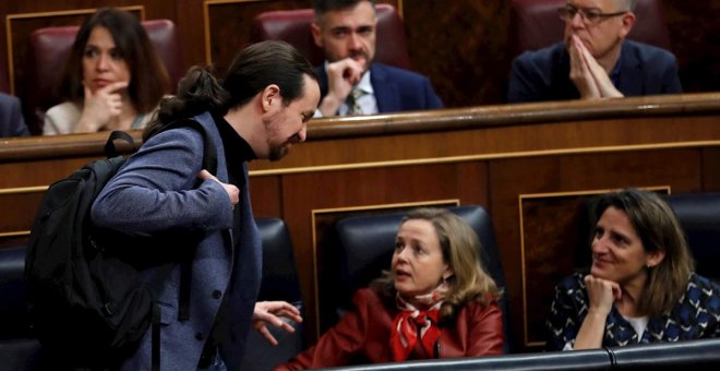 Iglesias contra Calviño: la pelea ante los inevitables impagos de alquiler durante la crisis del coronavirus