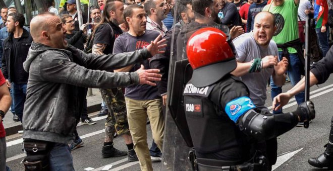 Las recetas del Gobierno Vasco contra las huelgas: multas, juicios y secretismo policial