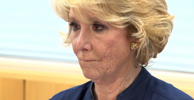 Esperanza Aguirre lamenta la destitución de Álvarez de Toledo: "La mejor portavoz de los valores del PP"