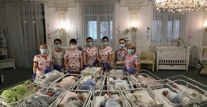 Vientres de alquiler: bebés de nadie almacenados en hoteles ucranianos