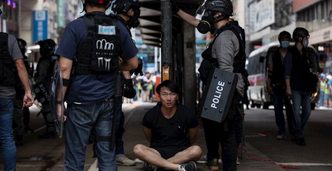 Las sobrecogedoras fotografías de las protestas en Hong Kong