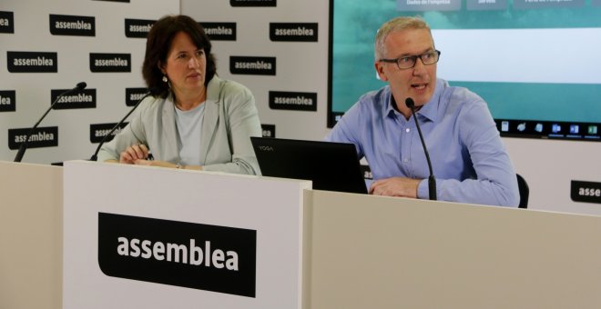 Elisenda Paluzie, reelegida presidenta de l'ANC