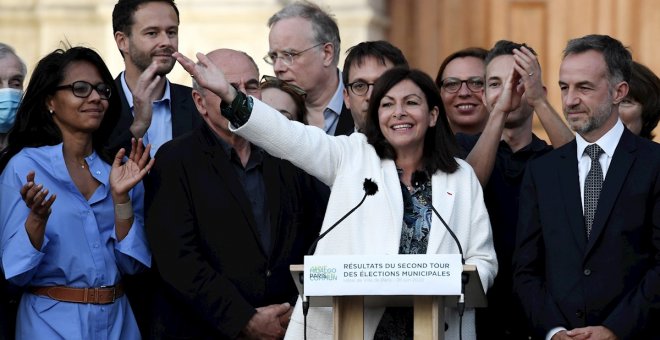 La izquierda resurge en Francia con una ola rojiverde en las grandes ciudades