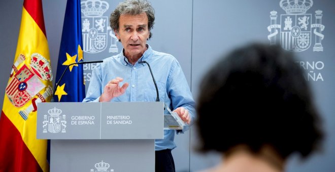 Fernando Simón señala que la "transmisión comunitaria" de Aragón y Lleida "es preocupante"