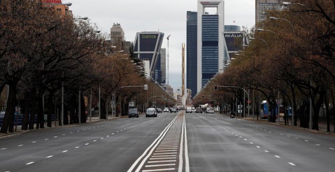 La polución bajó un 50% en Barcelona y un 62% en Madrid durante el confinamiento