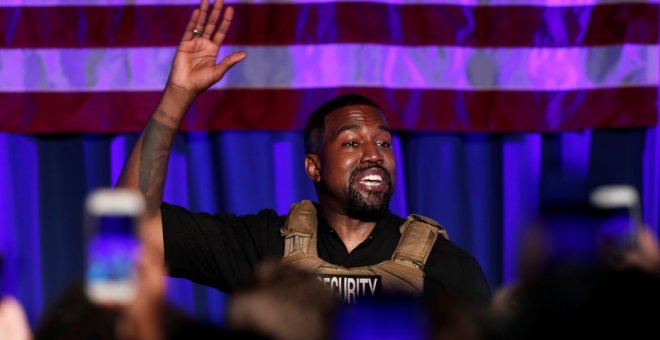 Kanye West estrena su campaña electoral proponiendo dar un millón de dólares a quien tenga un bebé