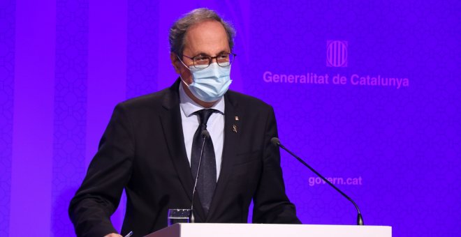 Torra demana l'abdicació de Felip VI després de la "fugida tolerada" de l'emèrit pel Govern espanyol