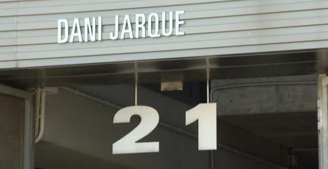 La familia del Espanyol homenajea a Dani Jarque en la puerta 21 del RCDE Stadium