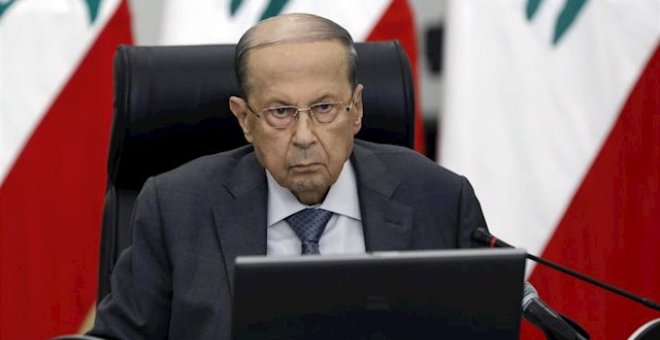El presidente libanés no descarta la posibilidad de que una "interferencia externa" causara las explosiones en Beirut