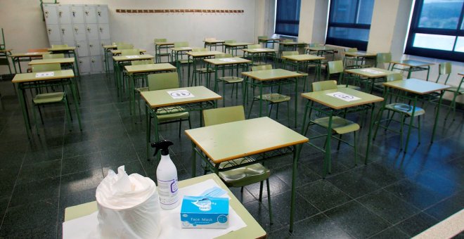 Los centros escolares de Madrid se quedan en cuadro por las bajas de docentes a causa de la vacuna anticovid