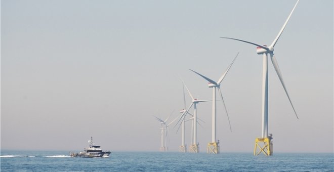 Iberdrola pone en marcha en Reino Unido su mayor parque eólico