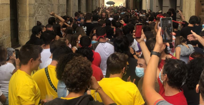 L'Ajuntament de Vilafranca considera "irresponsables" les aglomeracions en dies de Festa Major
