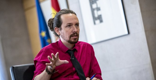 Iglesias, sobre su papel en el reparto de los fondos covid: "No me intentaron excluir, estaba hablado con Sánchez desde verano"