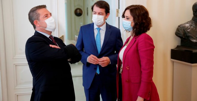 Madrid, Castilla-La Mancha y Castilla y León compartirán estrategia frente a la pandemia
