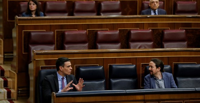Desahucios, Presupuestos y fondos covid: Iglesias arrastra a Sánchez a sus posiciones