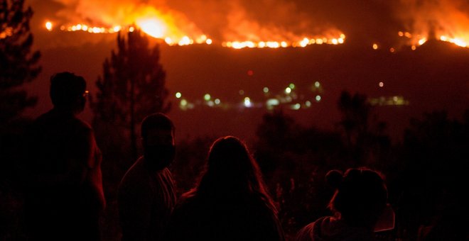 Cerca de 9.000 hectáreas quemadas en 15 municipios de la provincia de Ourense