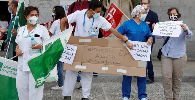 Sanitarios de las UCI de Madrid renuncian ante la precariedad de encadenar contratos temporales