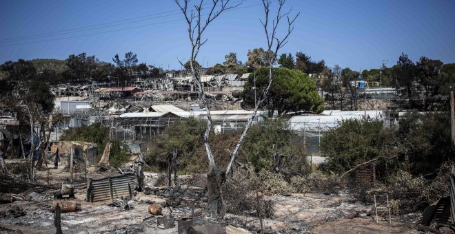 Lesbos, después del fuego