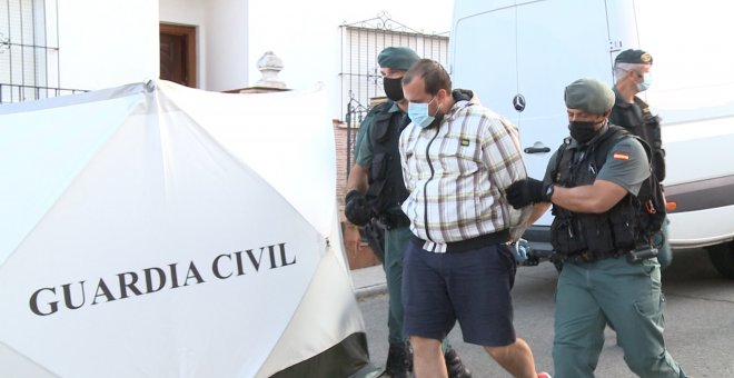 Concluye tras casi diez horas la tercera visita del detenido por la muerte de Manuela Chavero