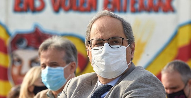 Torra pide al Constitucional que suspenda cautelarmente su inhabilitación