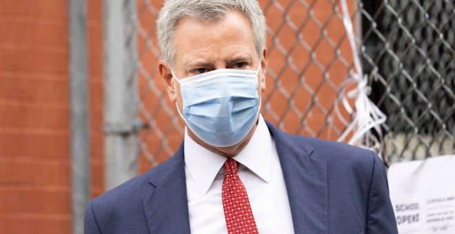 El alcalde de Nueva York pide el cierre total en los barrios con brotes de coronavirus